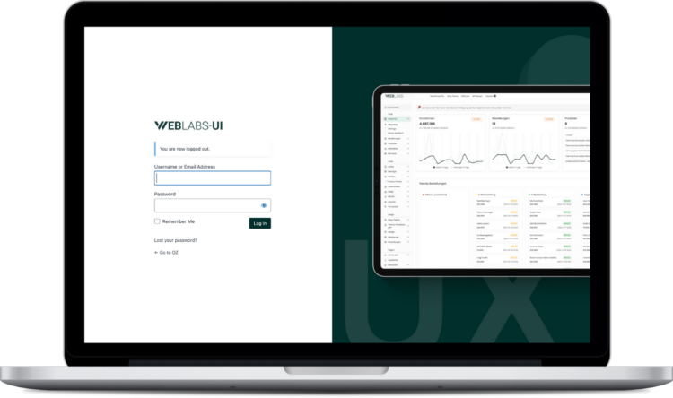 Weblabs UI – Paket